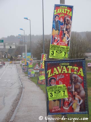 Le cirque Zavatta fils à Epinal du 03 au 07 avril 2010