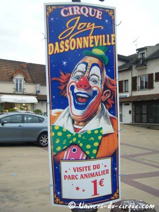 Essonne: le cirque Joy Dassonneville à Igny du 19 au 21 avril 2010
