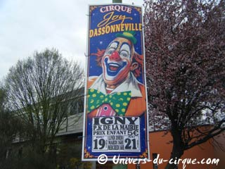 Essonne: le cirque Joy Dassonneville à Igny du 19 au 21 avril 2010