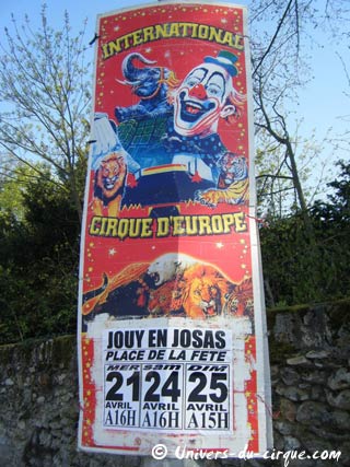 L'international cirque d'Europe en tournée dans les Yvelines