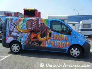 L'international cirque d'Europe en tournée dans les Yvelines