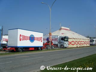 L'international cirque d'Europe en tournée dans les Yvelines