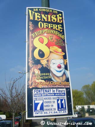 Le cirque de Venise de retour en région parisienne