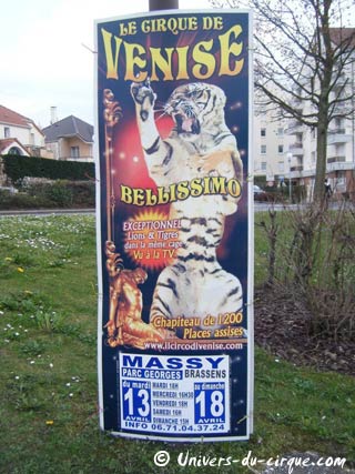 Le cirque de Venise de retour en région parisienne