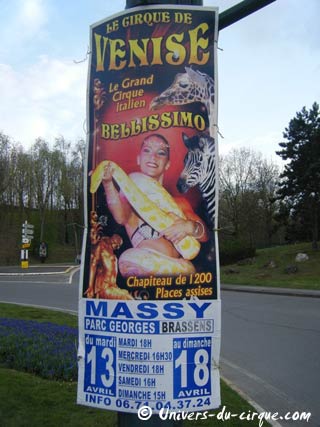 Le cirque de Venise de retour en région parisienne