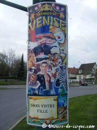 Le cirque de Venise de retour en région parisienne