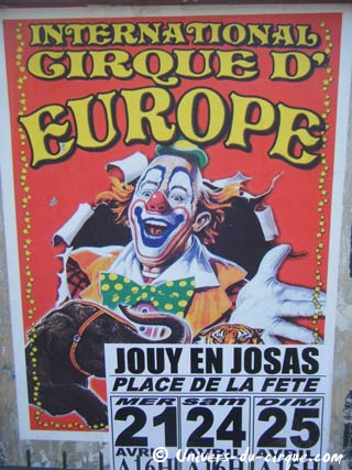 Les vacances de printemps 2010 au cirque en région parisienne