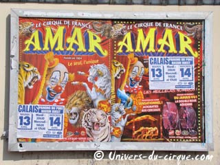 Succès pour le cirque Amar les 13 et 14 avril 2010 à Calais