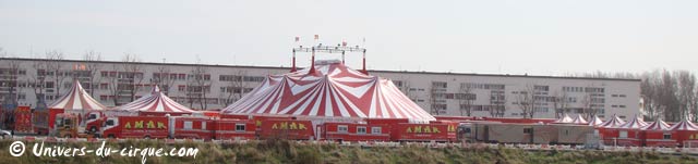 Succès pour le cirque Amar les 13 et 14 avril 2010 à Calais