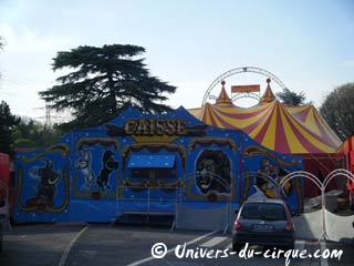 Les belles installations du cirque Joy Dassonneville