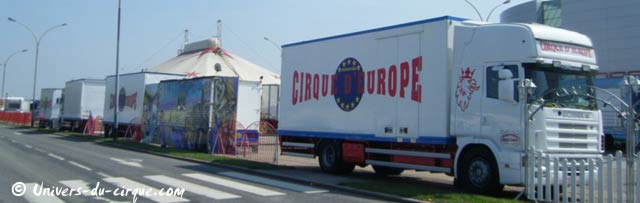 Le spectacle 2010 de l'international cirque d'Europe