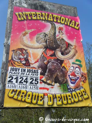 Affiches de cirque: un éternel recommencement