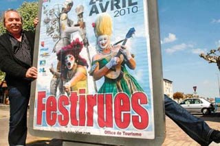 Morcenx: passage d'artistes 