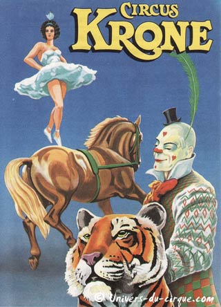 La tournée 2010 du Circus Krone en Allemagne