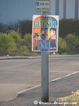 Côte d'Or: Guignol arrive à Fontaine les Dijon