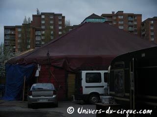 Fête tzigane au cirque Romanès à Paris le 30 avril 2010