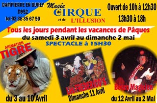 Les animations proposées au Musée du Cirque et de l'Illusion pendant les vacances de Pques