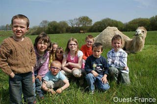 Yffiniac: une centaine d'enfants montent sur la piste aux étoiles