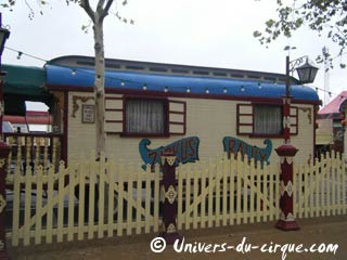Principales tournées des cirques en juin 2010 à travers la France