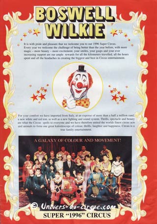 Le Boswell - Wilkie Circus en Afrique du Sud (04)