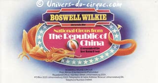 Le Boswell - Wilkie Circus en Afrique du Sud (04)