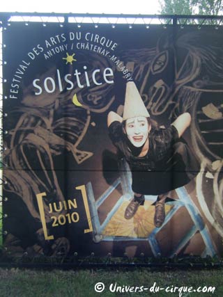 Principaux spectacles de cirque en région parisienne en juin 2010