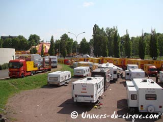 Bourgogne: le cirque Pinder à Chalon sur Saône en images