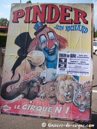 Bourgogne: le cirque Pinder à Chalon sur Saône en images