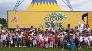Maizières-la-Grande-Paroisse: les scolaires en stage au cirque Star