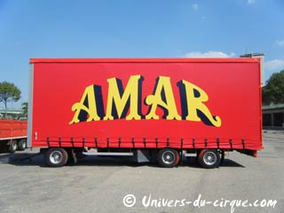 Le cirque Amar de retour dans les îles du littoral Atlantique au cours de l'été 2010