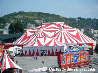 Le cirque Amar de retour dans les îles du littoral Atlantique au cours de l'été 2010