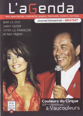 Régina Bouglione et Sergio à l'honneur dans le journal bimestriel 