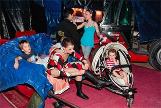 Visite privée du cirque Arlette Gruss à Colmar: le cirque côté zen