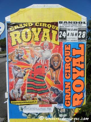 Vaucluse: le Grand Cirque Royal à Carpentras du 11 au 13 juin 2010