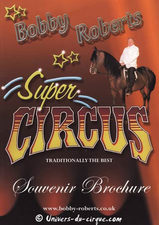 Grande-Bretagne: le Bobby Roberts Circus à Edinburgh jusqu'au 13 juin 2010