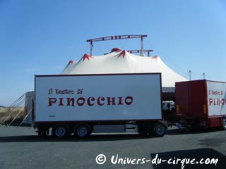 Morbihan: le Thétre de Pinocchio à Saint Philibert du 12 juin au 10 septembre 2010