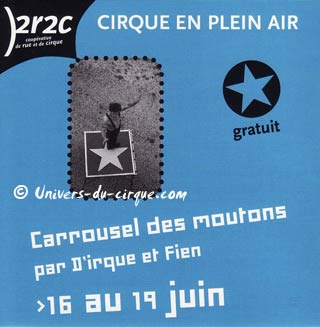 Cirque gratuit en plein air dans le 13 arrondissement de Paris du 16 au 19 juin 2010