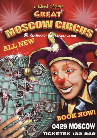 Nouvelle tournée du cirque de Moscou en Australie
