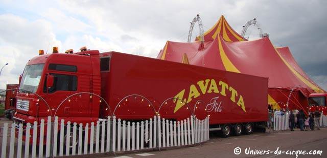 Le cirque Zavatta fils à Chalon sur Saone jusqu'au dimanche 20 juin 2010