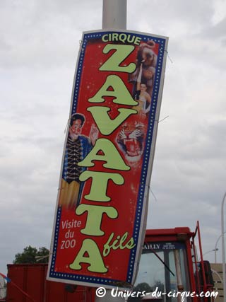 Le cirque Zavatta fils à Chalon sur Saone jusqu'au dimanche 20 juin 2010