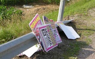 Seurre: les affiches du cirque Medrano vandalisées