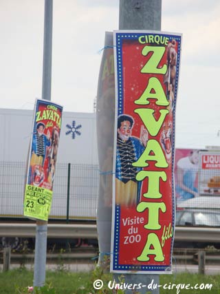 Le cirque Zavatta fils à Chenove du 23 juin au 04 juillet 2010