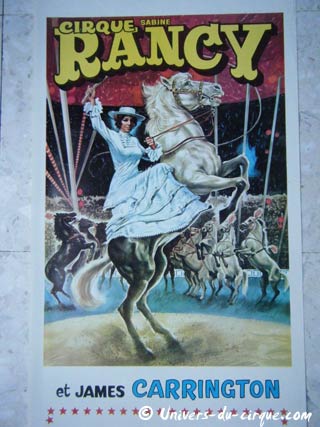 Décès de Sabine Rancy, la grande Dame du cirque français