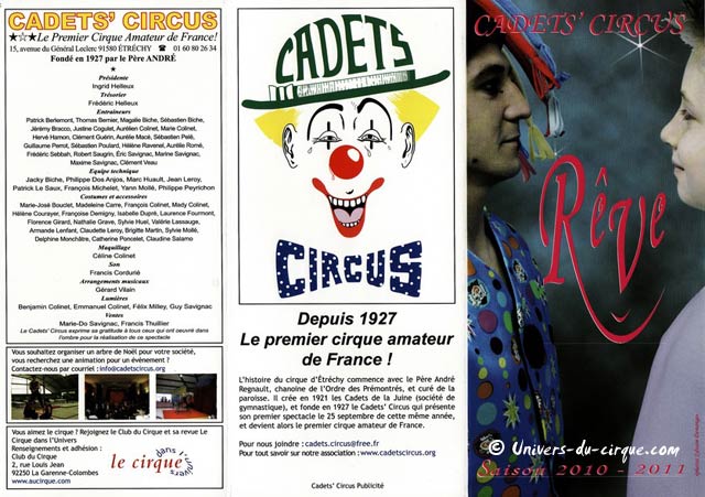 Essonne: nouveau succès pour le Cadets' Circus à Etréchy