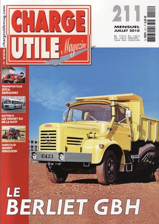 Charge Utile Magazine de juillet 2010 est en vente