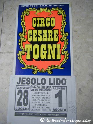 Nouveau site Internet dédié à Cesare Togni en Italie