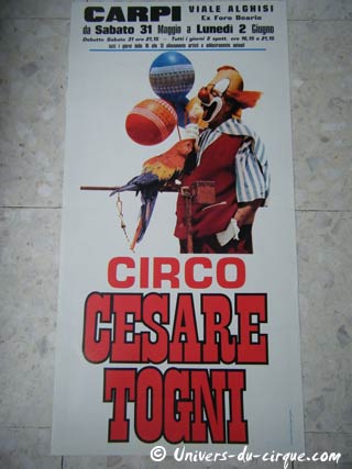 Nouveau site Internet dédié à Cesare Togni en Italie