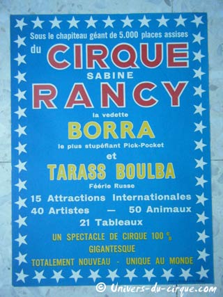 Hommage à Sabine Rancy, la grande Dame du cirque français (1/8)