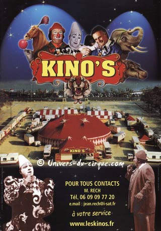 Loir-et-Cher: stages d'été au cirque Kino's à Salbris à partir du 12 juillet 2010