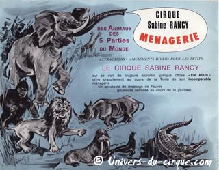 Hommage à Sabine Rancy, la grande Dame du cirque français (3/8)